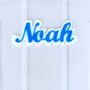 Personalised Layered Name Sign For Child's Bedroom, thumbnail 5 of 9