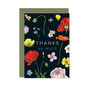 Champ De Fleur 'Thanks So Much' Botanical Card, thumbnail 2 of 2