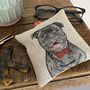 Staffordshire Bull Terrier Lavender Bag, thumbnail 5 of 12