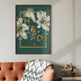 Personalised Lily Botanical Flower Print, thumbnail 2 of 8
