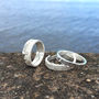 Personalised Silver Coastline Map Ring, thumbnail 8 of 8