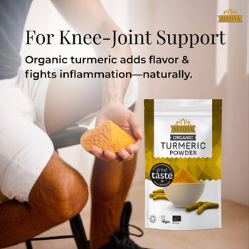 Ausha Organic Turmeric Powder 1kg UK Certified Organic By Soil Association Great Taste Award 2023, 9 of 12