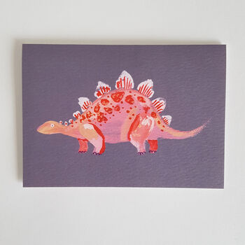 Dinosaur Greetings Card, 5 of 7