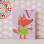 Little Letters Alphabet Cards, U To Z, thumbnail 3 of 7