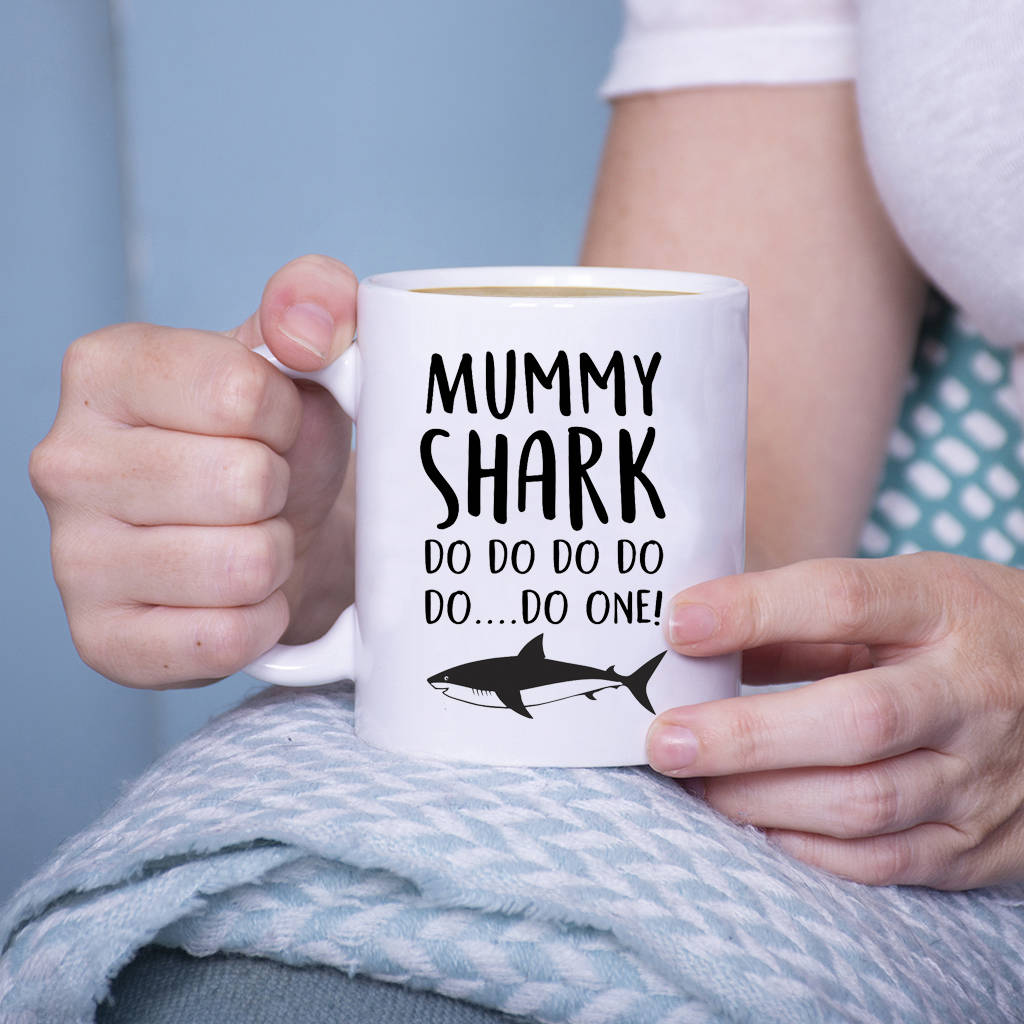 Mummy Shark Mug By Ellie Ellie