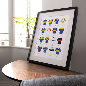 Classic Rugby Kits Team Print, 5 of 7