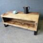 Industrial Reclaimed Coffee Table Tv Unit Stand 252, thumbnail 1 of 6