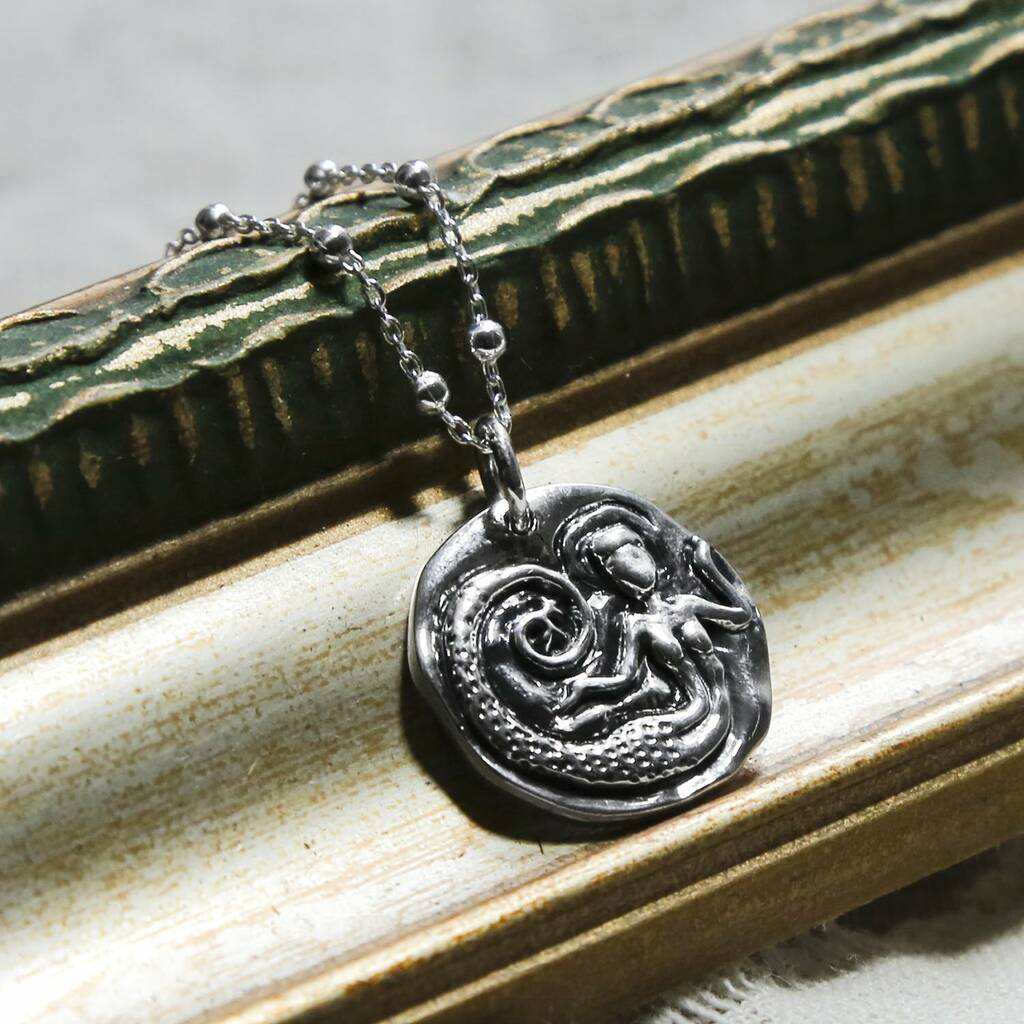 Sterling Silver Siren Necklace By Martha Jackson Sterling Silver