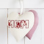 Personalised Embroidered Name Heart Gift, thumbnail 10 of 12
