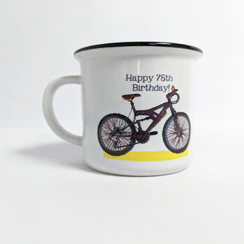 Personalised Seriously Fast Dad Cyclists Gift Mug, 12 of 12