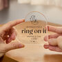 Personalised Engagement Acrylic Heart Keepsake For Couple, thumbnail 1 of 3