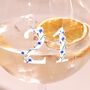 Personalised Floral Milestone Birthday Gin Glass, thumbnail 4 of 6