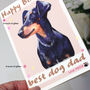 Personalised 'Nellie' Dog Birthday Card, thumbnail 4 of 9