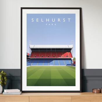 Crystal Palace Selhurst From The Centre Circle Poster, 3 of 7