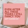Valentines Day Card | Card For Her, thumbnail 1 of 3