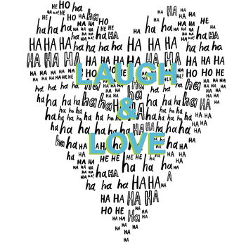 Personalised Laugh And Love Print, 4 of 7