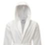 Personalised Unisex Premium Towelling Hooded Bath Robe, thumbnail 5 of 11