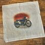 Set Of Four Handkerchiefs With Classic Motorbikes, thumbnail 6 of 10
