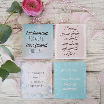 Will You Be My Bridesmaid? Tea Gift Set, 8 of 10