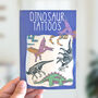 Dinosaur Transfer Tattoos, thumbnail 1 of 1