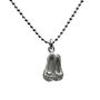Ballet Shoes Necklace For Girls Sterling Silver, thumbnail 2 of 5