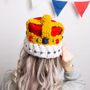 Coronation Crown Easy Crochet Kit, thumbnail 1 of 8