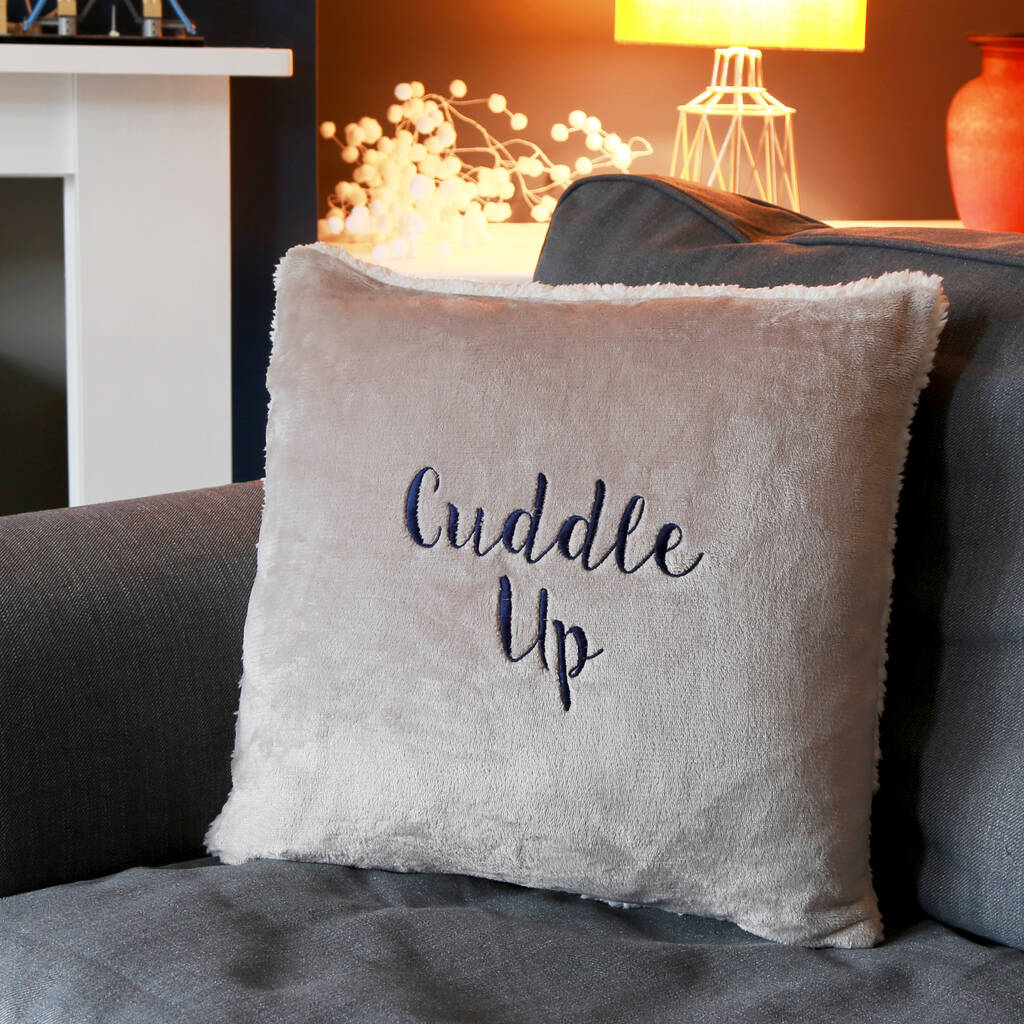 Personalised Sherpa Style Cushion, 1 of 11