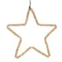Mango Wood Beaded Star Christmas Tree Decoration, thumbnail 2 of 2