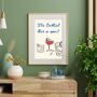 A4 Print, The Cocktail Bar Is Open, thumbnail 2 of 5