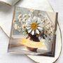 White Daisy Brooch Mother’s Day Gift Card | Daisy Pin For Mum | Floral Jewellery Gift | Sentimental Gift For Mother, thumbnail 1 of 11