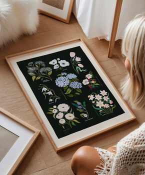Dark Botanicals Art Print, 3 of 9