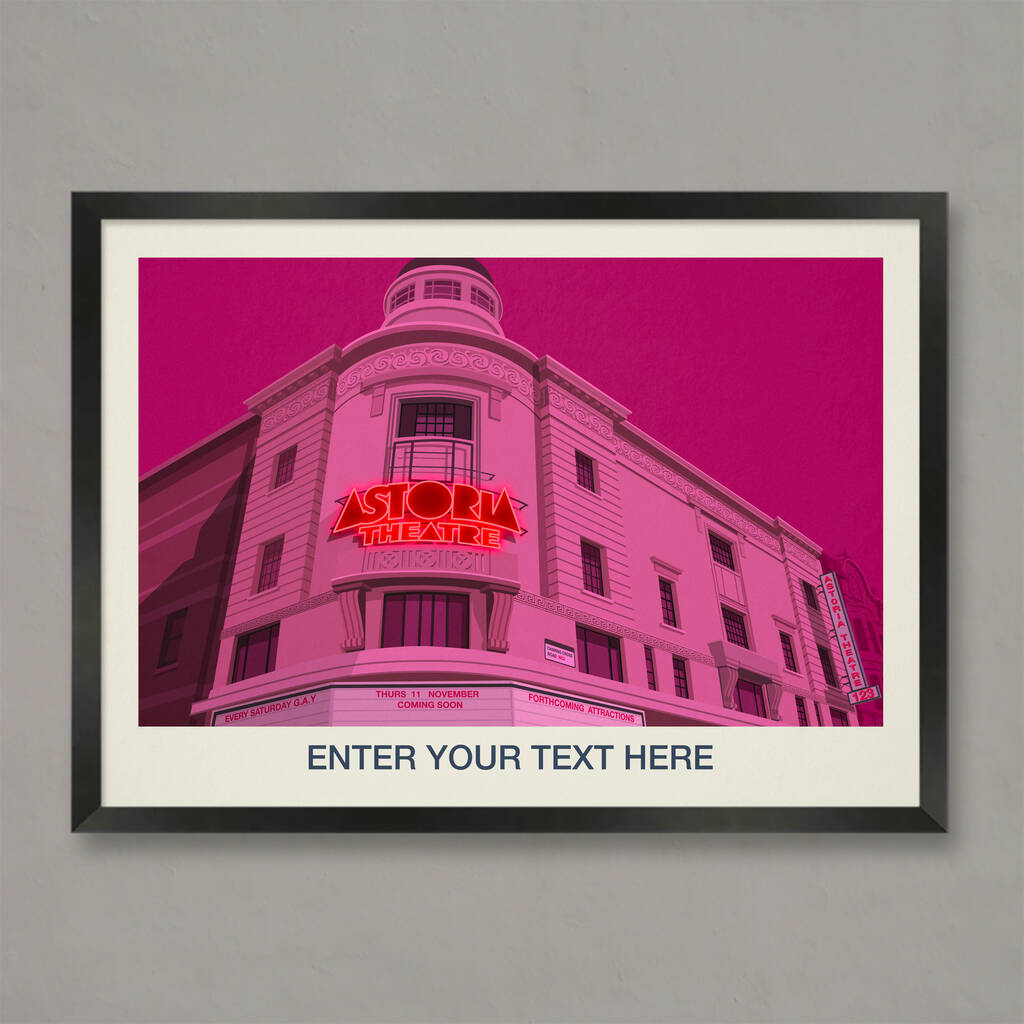 Personalised Astoria Nightclub Poster, 1 of 6
