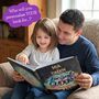 'The Longest Cuddle In The World' Personalised Daddy And Child Storybook, thumbnail 11 of 12