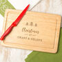 Personalised Christmas Cheese Board For Families, thumbnail 3 of 8