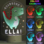 Personalised Dinosaur Colour Changing Night Light, thumbnail 4 of 7