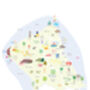 Map Of The Wirral Art Print, thumbnail 3 of 3