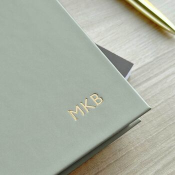 2026 A5 Spiral Diary In Sage Green, Week To View, 4 of 10