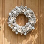 Frosted Flowers Luxury Indoor Wreath, thumbnail 1 of 4