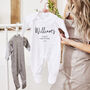 Personalised First Christmas Babygrow, thumbnail 4 of 4