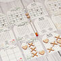 Personalised Wedding Table Games For Guests, thumbnail 1 of 12