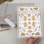 Double Sided A5 Writing Paper With Ditsy Yellow Flowers, thumbnail 2 of 5