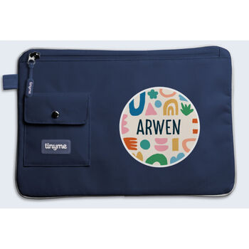 Personalised Abstract Design Kids Pencil Case, 4 of 7