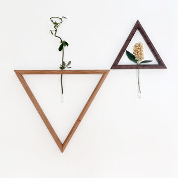 Wooden Triangle Frame With Tube, 3 of 7