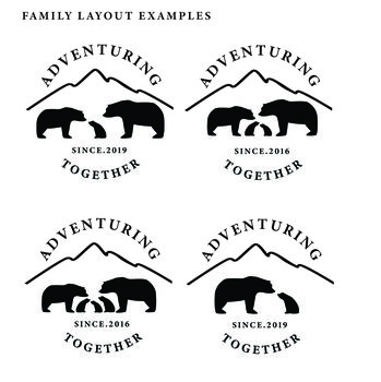 Bear Family Personalised Mother's Day Coaster, 5 of 6