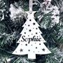 Personalised Tree Decoration With Stars For Christmas Tree, thumbnail 2 of 7