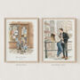 Personalised Couple Portrait From Photo Valentine's Day Gift For Boyfriend / Girlfriend, thumbnail 7 of 12