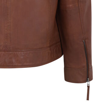 Mens' Luxury Sheepskin Leather Jacket, 9 of 9