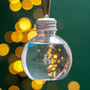 Personalised Circus Font Gin Bauble, thumbnail 2 of 3