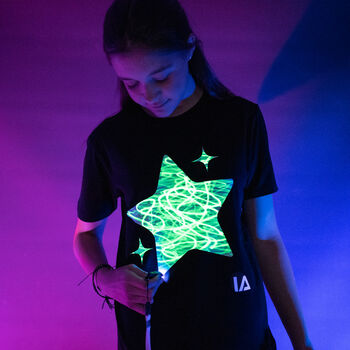 Shining Star Interactive Glow In The Dark T Shirt, 3 of 6