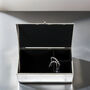 Personalised Any Message Mirrored Jewellery Box, thumbnail 5 of 5